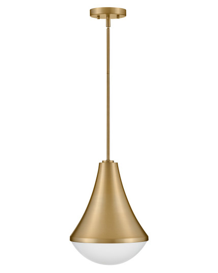 Haddie LED Pendant in Lacquered Brass (531|83417LCB)