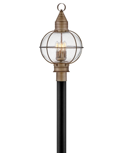 Cape Cod LED Post Top or Pier Mount Lantern in Burnished Bronze (13|2201BU) Cape Cod LED Post Top or Pier Mount Lantern in Burnished Bronze (13|2201BU)
