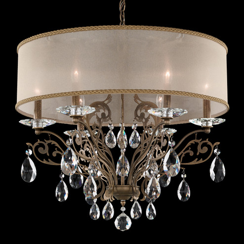 Filigrae Six Light Chandelier in Etruscan Gold (53|FE7066N-23H2)