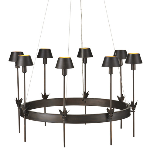 Coterie Bronze Chandelier LED Chandelier in Bronze/Gold (142|9000-1082)