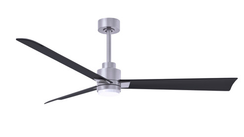 Alessandra - LK 56'' Ceiling Fan in Brushed Nickel (101|AKLK-BN-BK-56)
