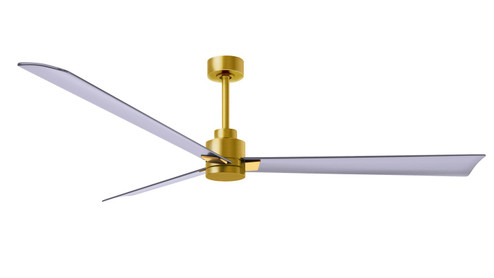 Alessandra 72'' Ceiling Fan in Brushed Brass (101|AK-BRBR-BN-72)