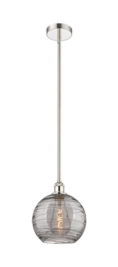 Edison One Light Mini Pendant in Polished Nickel (405|616-1S-PN-G1213-10SM)