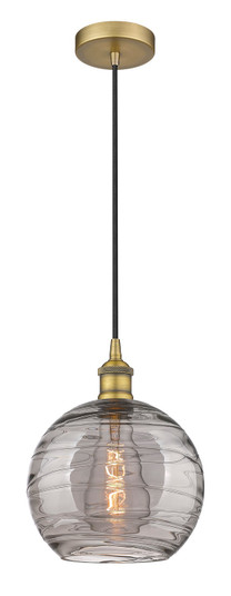 Edison One Light Mini Pendant in Brushed Brass (405|616-1P-BB-G1213-10SM)