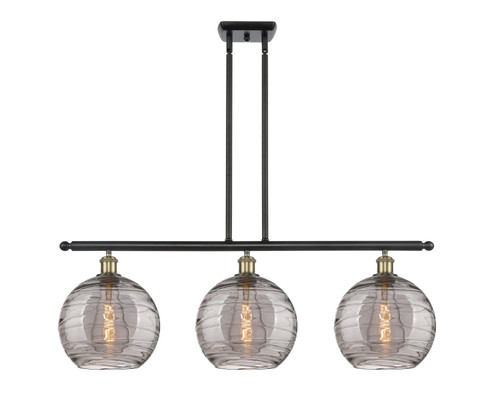 Ballston Three Light Island Pendant in Black Antique Brass (405|516-3I-BAB-G1213-10SM)