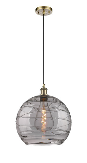Ballston One Light Pendant in Antique Brass (405|516-1P-AB-G1213-14SM)