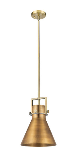 Downtown Urban One Light Mini Pendant in Brushed Brass (405|411-1SM-BB-M411-10BB)