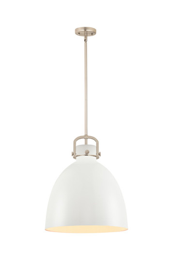 Downtown Urban One Light Pendant in Matte Black (405|410-1SL-BK-M412-16W)
