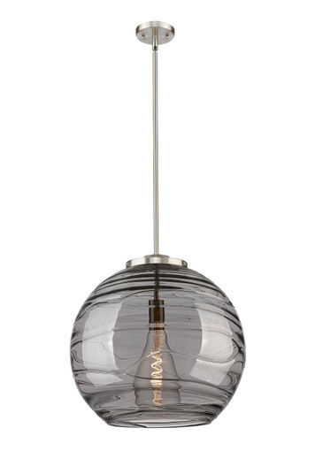 Essex One Light Pendant in Brushed Satin Nickel (405|221-1S-SN-G1213-18SM)