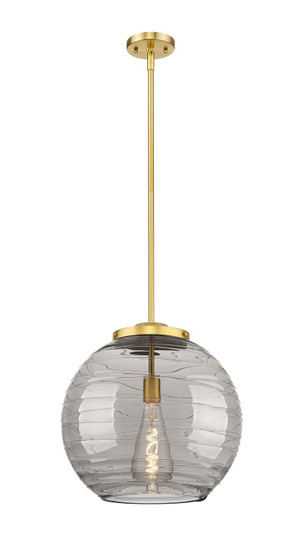 Ballston One Light Pendant in Satin Gold (405|221-1S-SG-G1213-16SM)