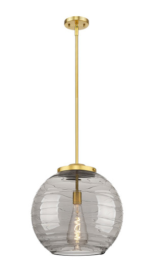 Essex LED Pendant in Satin Gold (405|221-1S-SG-G1213-16SM-BB-95-LED)