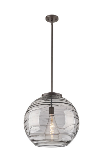 Essex One Light Pendant in Oil Rubbed Bronze (405|221-1S-OB-G1213-18SM)