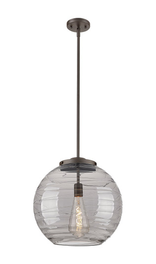 Essex One Light Pendant in Oil Rubbed Bronze (405|221-1S-OB-G1213-16SM)