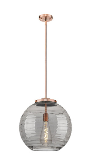 Ballston LED Pendant in Antique Copper (405|221-1S-AC-G1213-16SM-BB-95-LED)