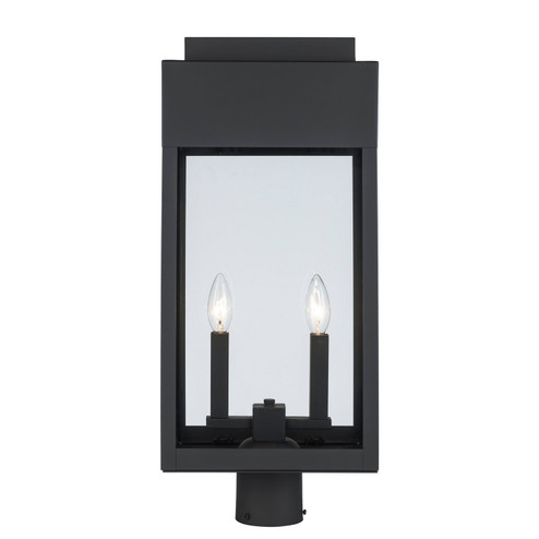 Marley Two Light Post Lantern in Black (110|51524 BK)
