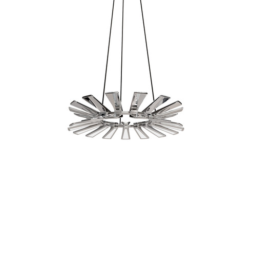 Wedge LED Pendant in Polished Chrome (326|WEG-26C-PC-27U-30K)