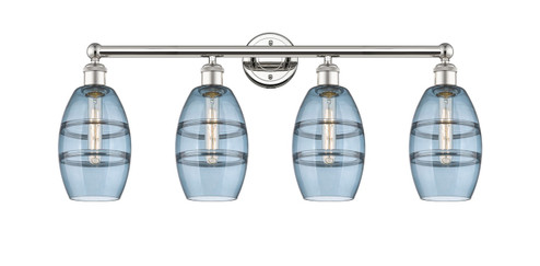 Edison Four Light Bath Vanity in Oil Rubbed Bronze (405|616-4W-OB-G557-6BL)