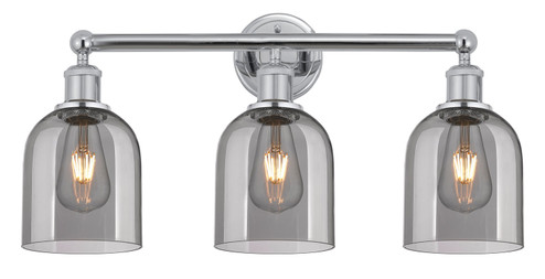 Edison Three Light Bath Vanity in Satin Gold (405|616-3W-SG-G558-6SDY)