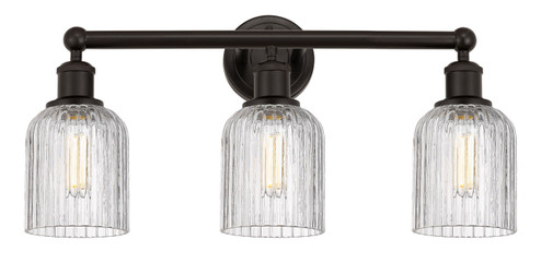 Edison Three Light Bath Vanity in Oil Rubbed Bronze (405|616-3W-OB-G559-5CL)