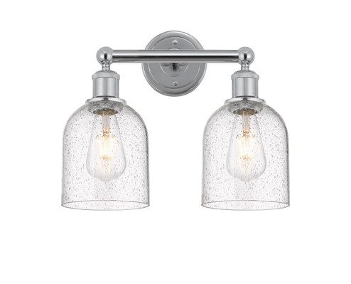 Edison Two Light Bath Vanity in Polished Chrome (405|616-2W-PC-G558-6SDY)