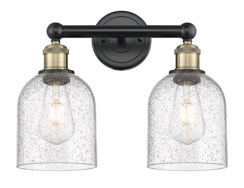Edison Two Light Bath Vanity in Black Antique Brass (405|616-2W-BAB-G558-6SDY)