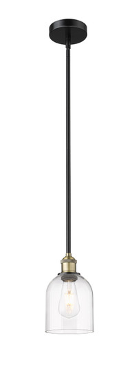 Edison One Light Mini Pendant in Black Antique Brass (405|616-1S-BAB-G558-6CL)