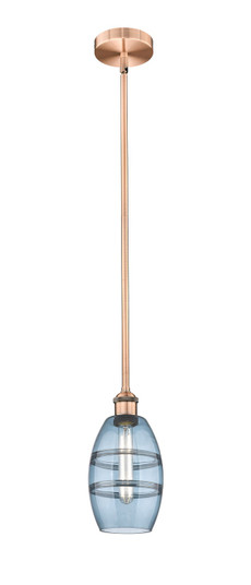 Edison One Light Mini Pendant in Antique Copper (405|616-1S-AC-G557-6BL)