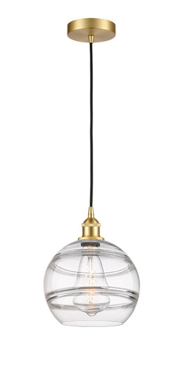 Edison One Light Mini Pendant in Satin Gold (405|616-1P-SG-G556-10CL)