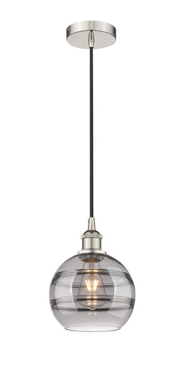 Edison One Light Mini Pendant in Polished Nickel (405|616-1P-PN-G556-8SM)