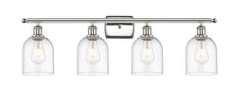 Ballston Four Light Bath Vanity in Polished Nickel (405|516-4W-PN-G558-6CL)
