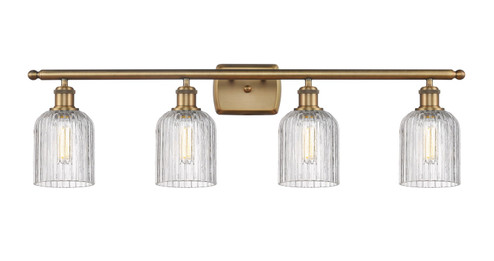Ballston Four Light Bath Vanity in Brushed Brass (405|516-4W-BB-G559-5CL)