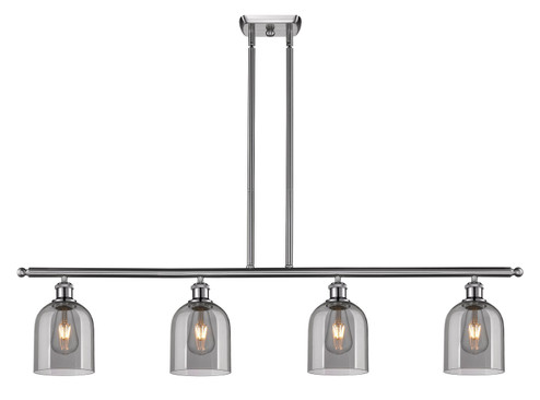 Ballston Four Light Island Pendant in Matte Black (405|516-4I-BK-G558-6BL)