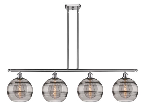 Ballston Four Light Island Pendant in Brushed Brass (405|516-4I-BB-G556-10SM)