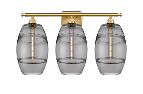 Ballston Three Light Bath Vanity in Oil Rubbed Bronze (405|516-3W-OB-G557-8SM)