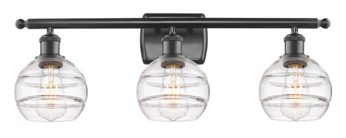 Ballston Three Light Bath Vanity in Oil Rubbed Bronze (405|516-3W-OB-G556-6CL)
