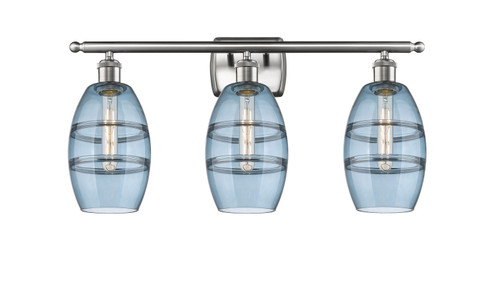 Ballston Three Light Bath Vanity in Antique Copper (405|516-3W-AC-G557-6BL)