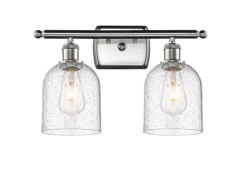 Ballston Two Light Bath Vanity in Brushed Satin Nickel (405|516-2W-SN-G558-6SDY)