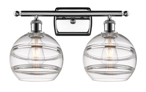 Ballston LED Bath Vanity in Polished Chrome (405|516-2W-PC-G556-8CL)