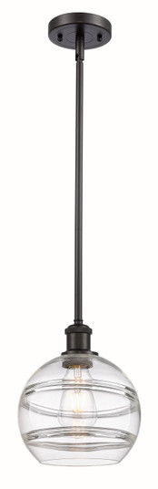 Ballston One Light Mini Pendant in Oil Rubbed Bronze (405|516-1S-OB-G556-8CL)