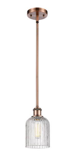 Ballston One Light Mini Pendant in Antique Copper (405|516-1S-AC-G559-5CL)