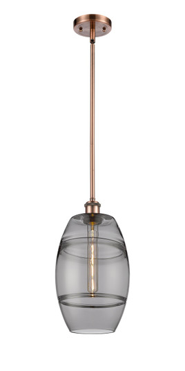 Ballston One Light Mini Pendant in Antique Copper (405|516-1S-AC-G557-8SM)