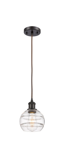 Ballston One Light Mini Pendant in Oil Rubbed Bronze (405|516-1P-OB-G556-6CL)