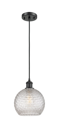 Ballston One Light Mini Pendant in Matte Black (405|516-1P-BK-G122C-8CL)