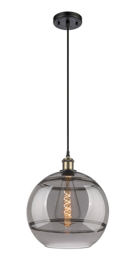 Ballston One Light Mini Pendant in Black Antique Brass (405|516-1P-BAB-G556-12SM)