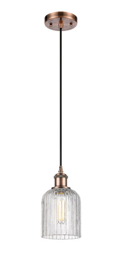 Ballston One Light Mini Pendant in Antique Copper (405|516-1P-AC-G559-5CL)
