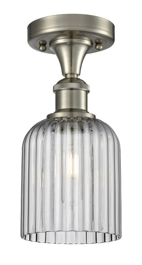 Ballston One Light Semi-Flush Mount in Polished Chrome (405|516-1C-PC-G559-5CL)
