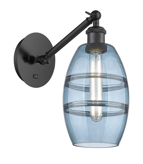 Ballston One Light Wall Sconce in Matte Black (405|317-1W-BK-G557-6BL)