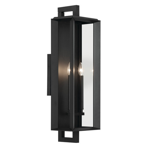 Kroft Two Light Outdoor Wall Mount in Textured Black (12|59134BKT)