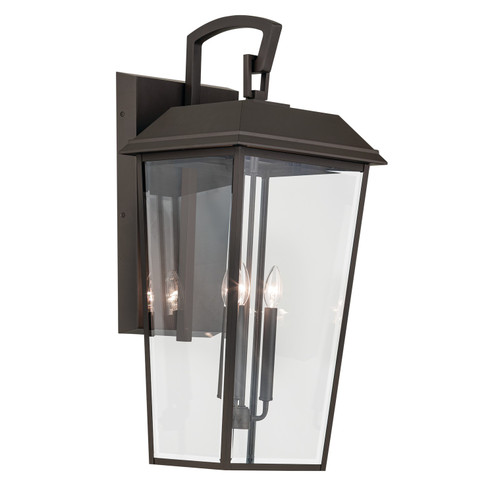 Mathus Three Light Outdoor Wall Mount in Olde Bronze (12|59121OZ)