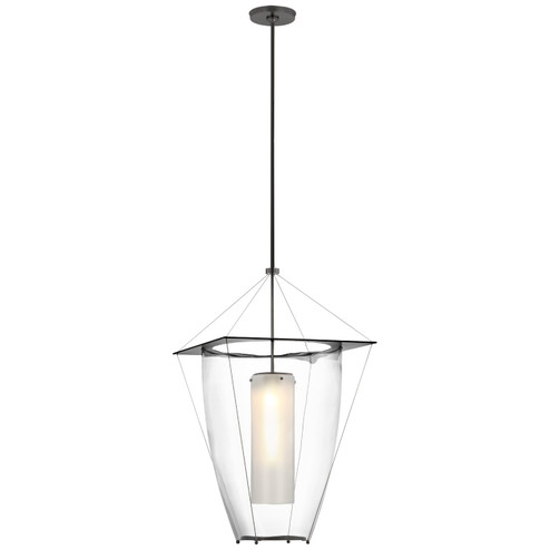 Ovalle LED Lantern in Bronze (268|RB 5091BZ-CG) Ovalle LED Lantern in Bronze (268|RB 5091BZ-CG)